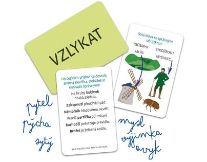 Dino Chytré Kvízy Vymenované slová náučná hra CZ verzia