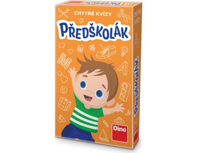 Dino Chytré kvízy predškolák náučná hra