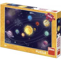 Dino Puzzle Slnečná sústava detská 300 XL dielikov 2