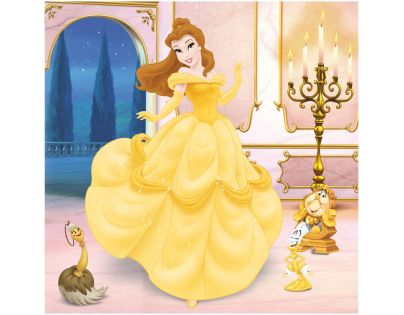 Dino Dětské puzzle 3v1 Disney Princezny 3 x 55 dílků