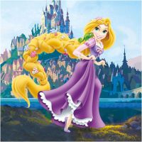 Dino Dětské puzzle 3v1 Disney Princezny 3 x 55 dílků 3