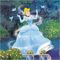 Dino Dětské puzzle 3v1 Disney Princezny 3 x 55 dílků 4