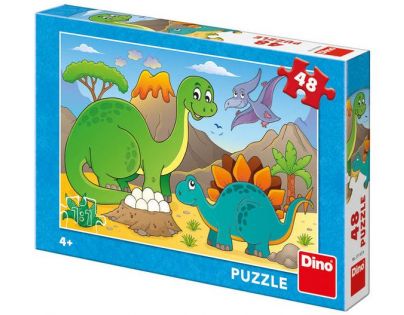 Dino Puzzle Dinosaury 48 dielikov