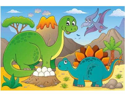 Dino Puzzle Dinosaury 48 dielikov