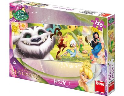 Dino Fairies Zvonilka a Tvor Netvor v krabici 150 dílků