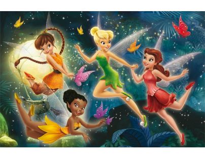 Dino Disney Fairies Puzzle Tanec s motýly 66 dílků