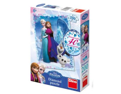 Dino Disney Frozen Diamond puzzle 200 dílků