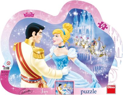 Dino Walt Disney Zamilovaná Popoluška 25 dílků