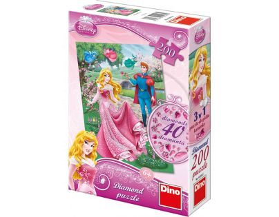 Dino Toys Šípková Růženka diamon dílků 200 dílků