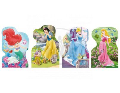 Dino Disney Princess Puzzle Princezny 4x54dílků