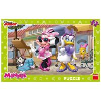 Dino Disney Puzzle doskové Minnie na Montmartri 15 dielikov