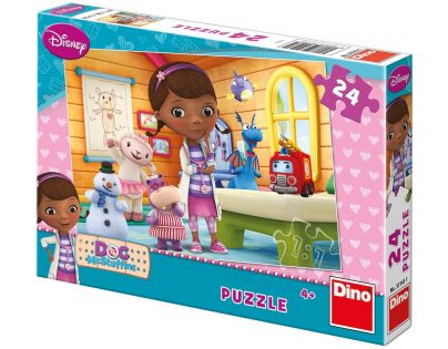 Dino Walt Disney Doktorka plyšákovy v ordinácii 24 dílků