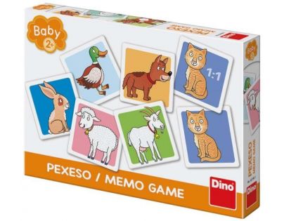 Dino Domáce zvieratká baby pexeso