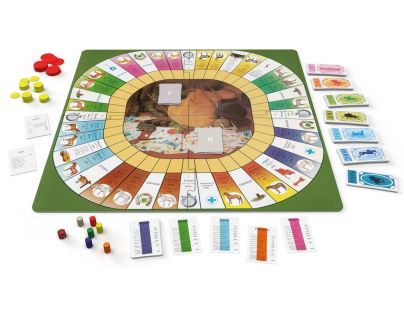 Dino Dostihy a stávky - Retro rodinná hra - Poškodený obal