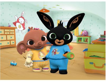 Dino Drevené kocky Bing 12 kociek