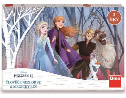 Dino Frozen Človeče nehnevaj sa a Magický les detská hra