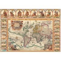 Dino Puzzle Historická Mapa Sveta 2000 dielikov