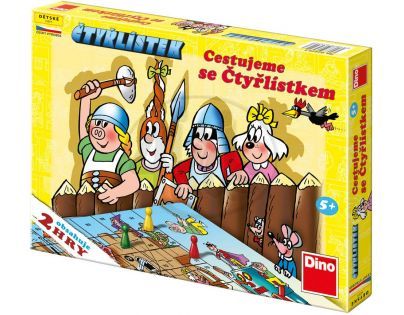 DINO 623293 - Cestujeme se Čtyřlístkem