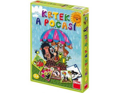 Dino 623347 - Krtek a počasí společenská hra