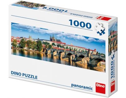 Dino Puzzle panoramic Hradčany 1000 dielikov