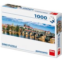 Dino Puzzle panoramic Hradčany 1000 dielikov 2