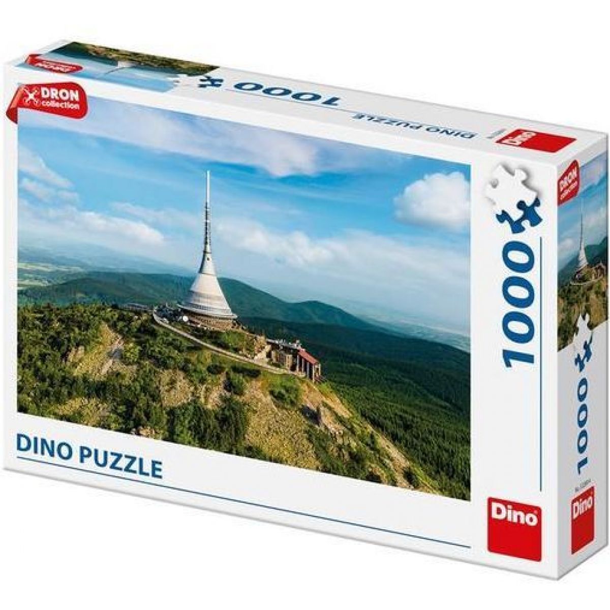 Dino Ještěd Dron Collection puzzle 1000 dielikov