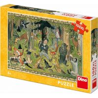 Dino Puzzle Josef Lada Hajného sen 100 XL dielikov 2