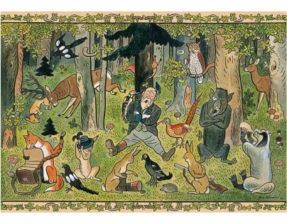 Dino Puzzle Josef Lada Hajného sen 100 XL dielikov