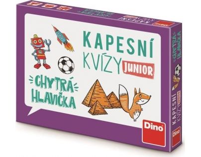Dino Vreckový kvízy junior Múdra hlavička cestovná hra