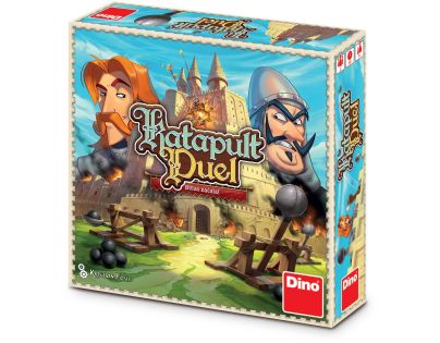 Dino Katapult duel - detská hra