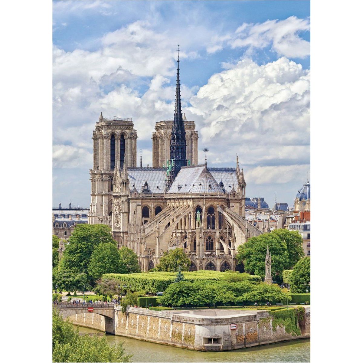 Dino Katedrála Notre Dame 1000 dielikov puzzle