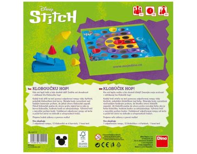 Dino Klobúčiku Hop Stitch detská hra