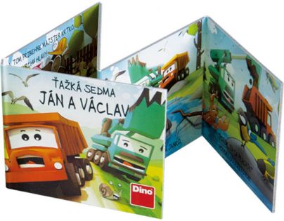 Dino Knižka Leporelo Ťažká sedma SK
