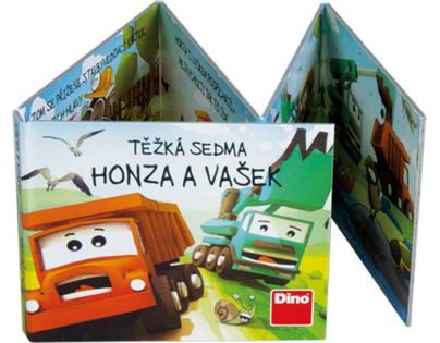 Dino Knížka Leporelo Těžká sedma
