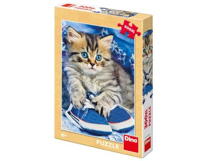 DINO Kotě v modré botě XL 300 dílků