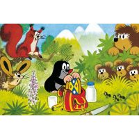 Dino Krteček Puzzle Krtek a koláček 66 dílků 2