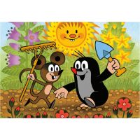Dino Krteček Puzzle Krtek a myška 24 dílků 2