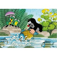 Dino Krteček Puzzle Krtek a rybka 24 dílků 2