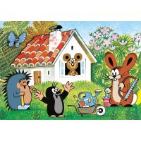 Dino Krteček Puzzle Krtek Stavitel 100XL dílků 2