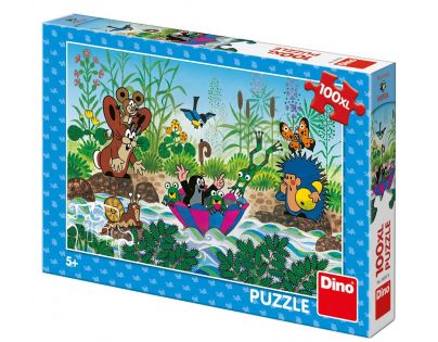 Dino Puzzle Krtkova plavba 100 XL dielikov