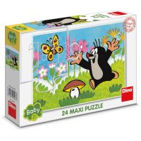 Dino Puzzle maxi Krtko a houba 24 dielikov 2