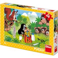 Dino Krtko a desiata Puzzle 48 dílků 2