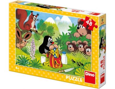 Dino Krtko a desiata Puzzle 48 dílků