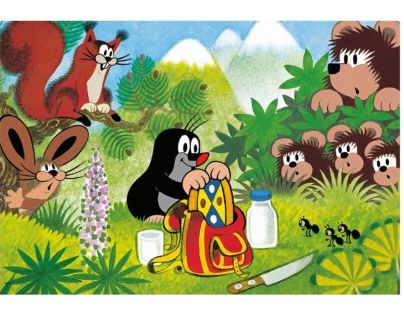 Dino Krtko a desiata Puzzle 48 dílků