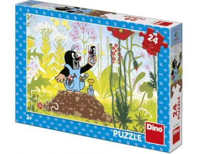 Dino Puzzle Krtko v nohavičkách 24 dielikov