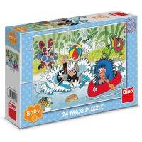 Dino Krtko vo vode 24 dielikov Maxi puzzle 3