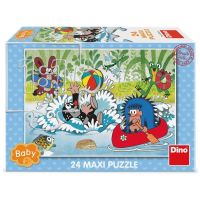 Dino Krtko vo vode 24 dielikov Maxi puzzle 2