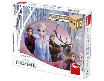 Dino Ľadové kráľovstvo II 12 Drevené kocky
