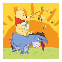 Dino Medvídek Pú Baby Puzzle 3