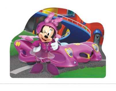 Dino Mickey a Minnie na pretekoch puzzle 4 x 54 dielikov